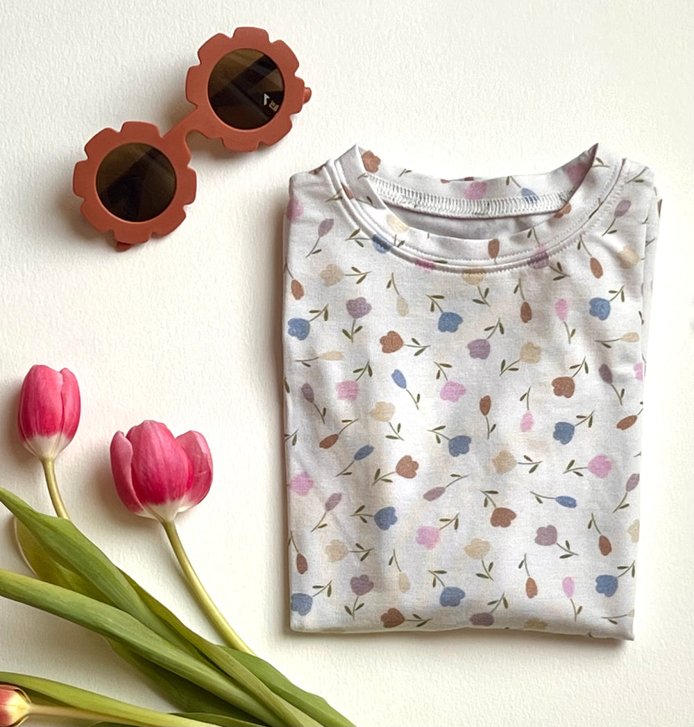 Tulip confetti Zip Romper